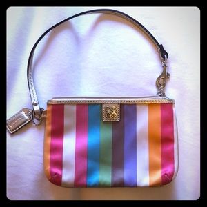 Colorful Coach Summer Wristlet